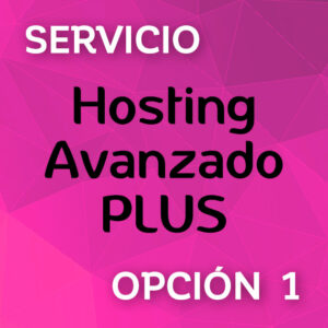 Hosting Avanzado PLUS y dominio para web