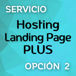 Hosting Landing Page PLUS store de Logocrea®