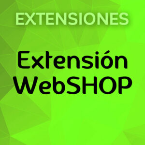 Extensión de servicio WebSHOP©