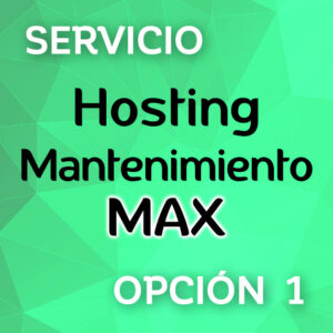 Hosting Mantenimiento MAX de Logocrea®