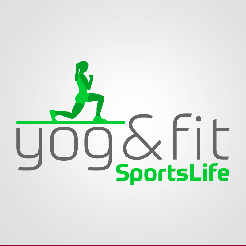 Yog&Fit. Diseño de logo de Logocrea®