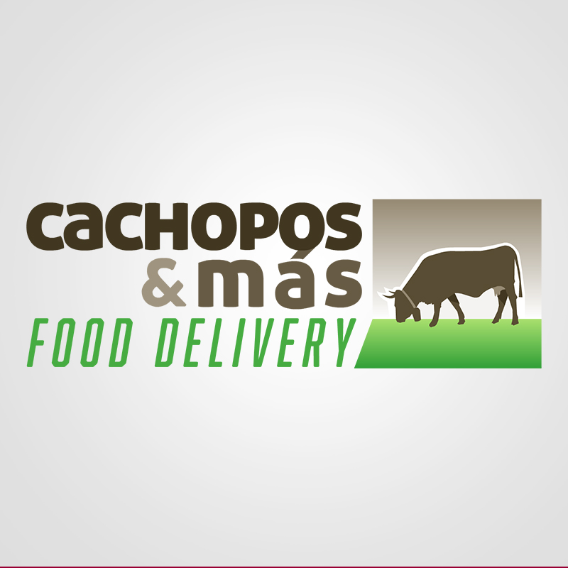 Cachopos y Más. Logo diseñado por Logocrea®