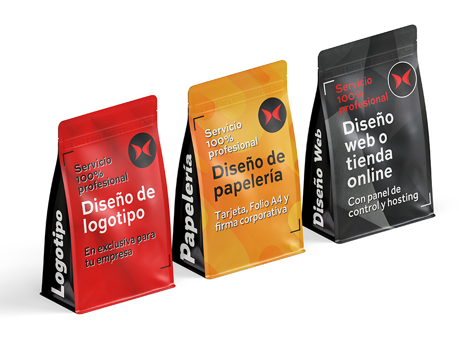 Packs de diseño de branding de Logocrea®