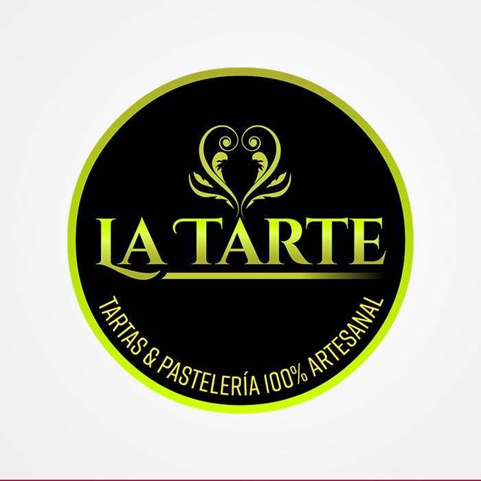 La Tarte. Diseño de logo de Logocrea®