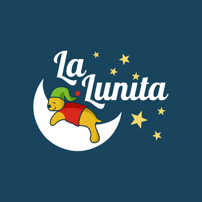 La Lunita. Diseño de logo de Logocrea®