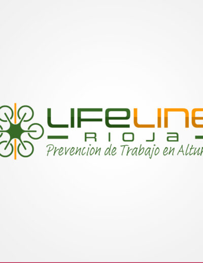 Lifeline Rioja. Diseño de logo de Logocrea®