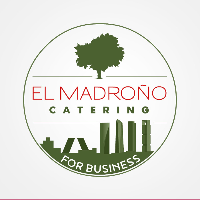 El Madroño Catering. Diseño de logo de Logocrea®