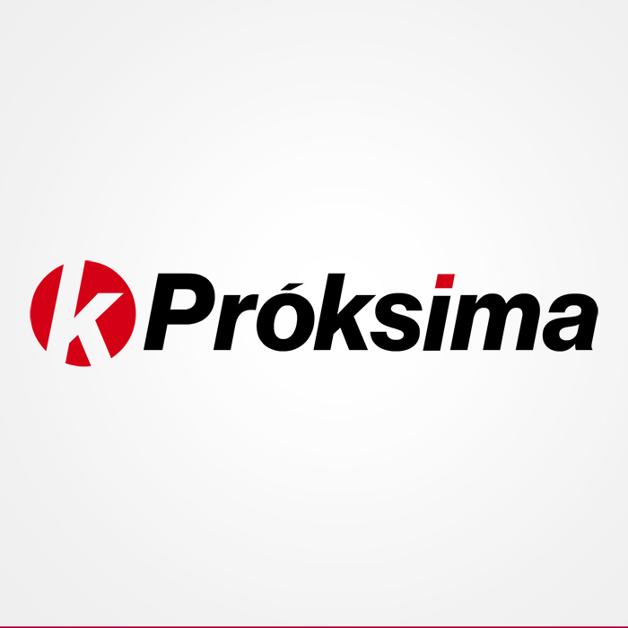 Próksima. Diseño de logo de Logocrea®