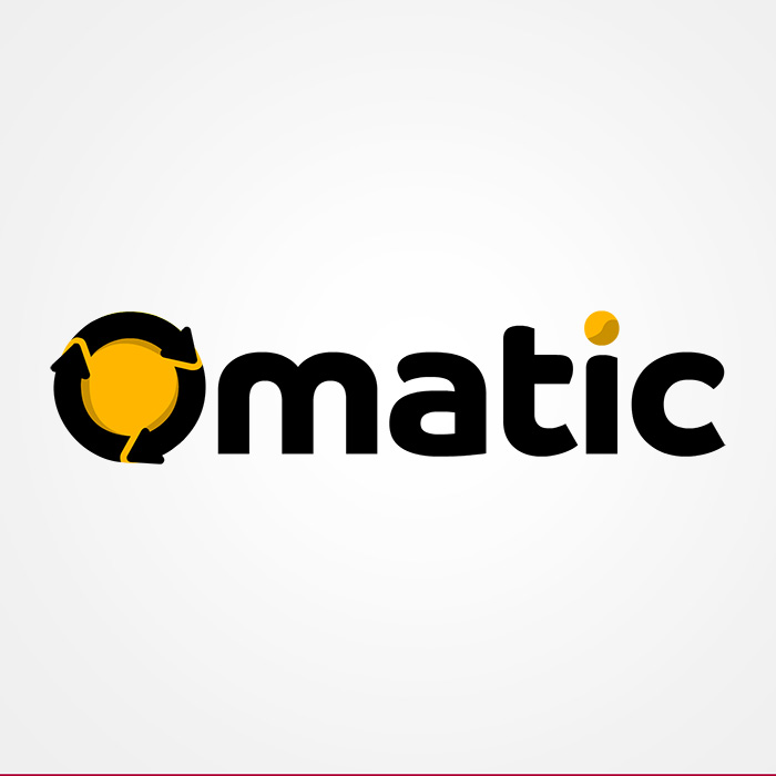 Omatic. Diseño de logotipo de Logocrea®.