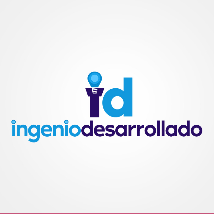 Ingenio Desarrollado. Diseño de logotipo de Logocrea®.