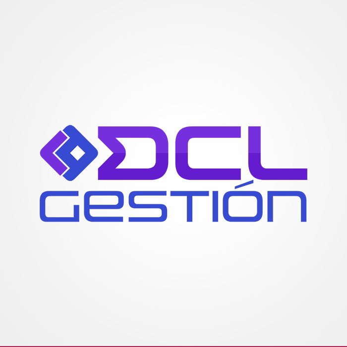 DCL Gestión. Diseño de logotipo de Logocrea®.