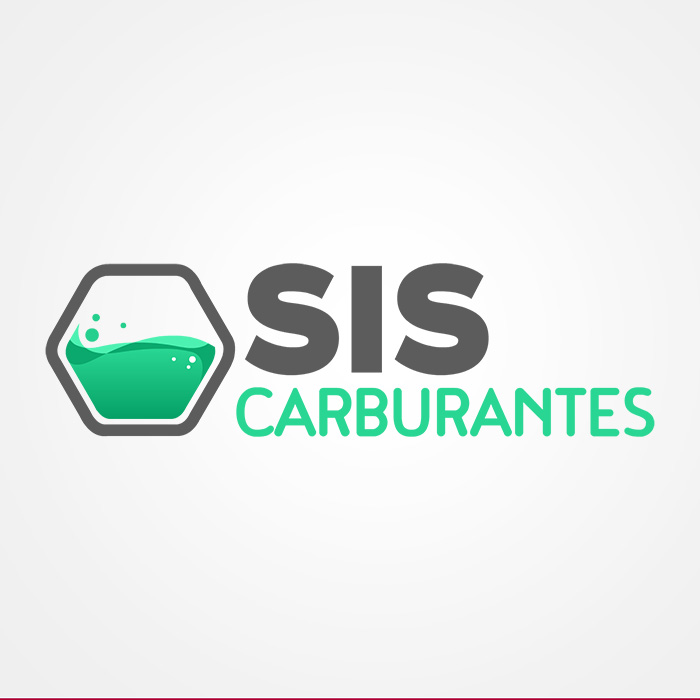 SIS Carburantes. Diseño de logotipo de Logocrea®.