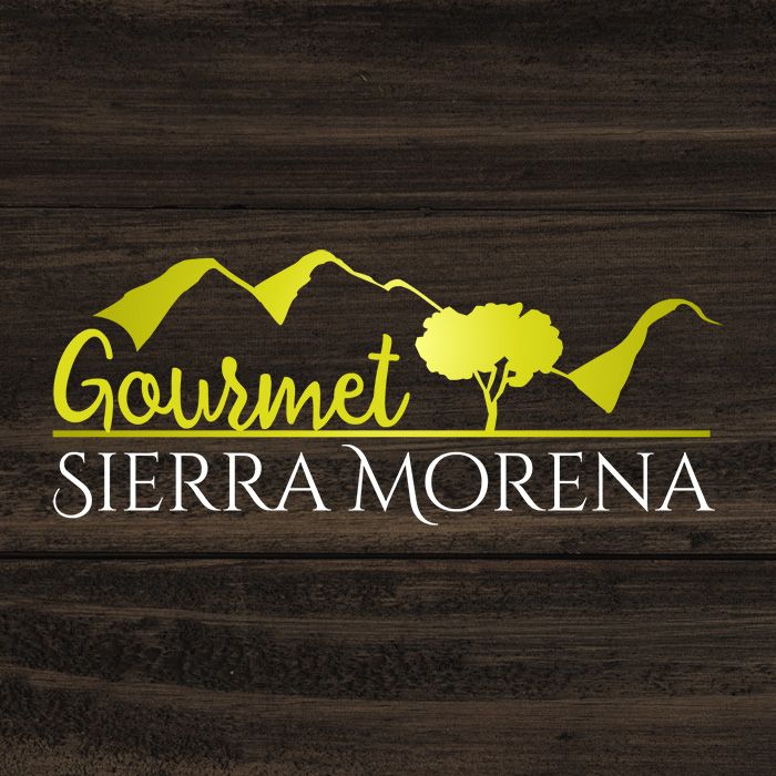 Gourmet Sierra Morena. Diseño de logotipo de Logocrea®.